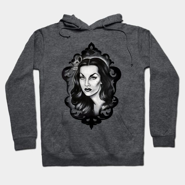 Vampira Hoodie by The Art of Megan Mars